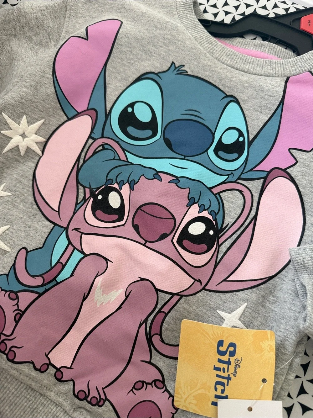 Stitch Toddler Girls Graphic Crewneck Sweatshirt and Flare Leggings Set  2 Piece